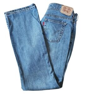 Levis 515 Boot Cut Jeans Womens 8M Medium Wash Stretch 515-0217 denim comfort